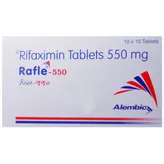 Rafle-550 Tablet 10's, Pack of 10 TabletS