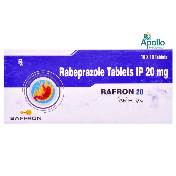 Rafron 20 Tablet 10's, Pack of 10 TABLETS