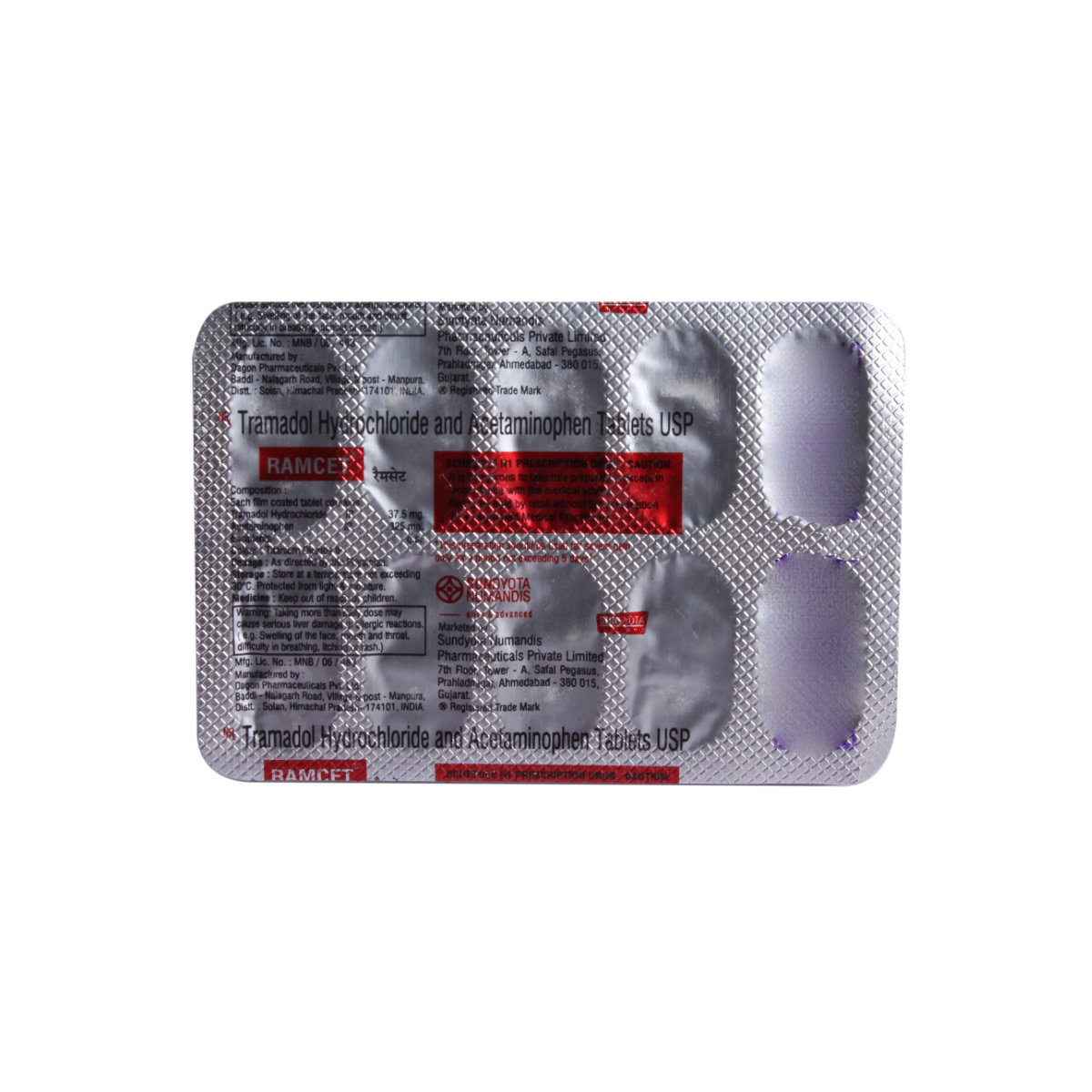 RAMCET TABLET, Pack of 10 RAMCET TABLET, Pack of 10
