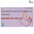 Ramistar-AM 2.5 mg/5 mg Tablet 15's