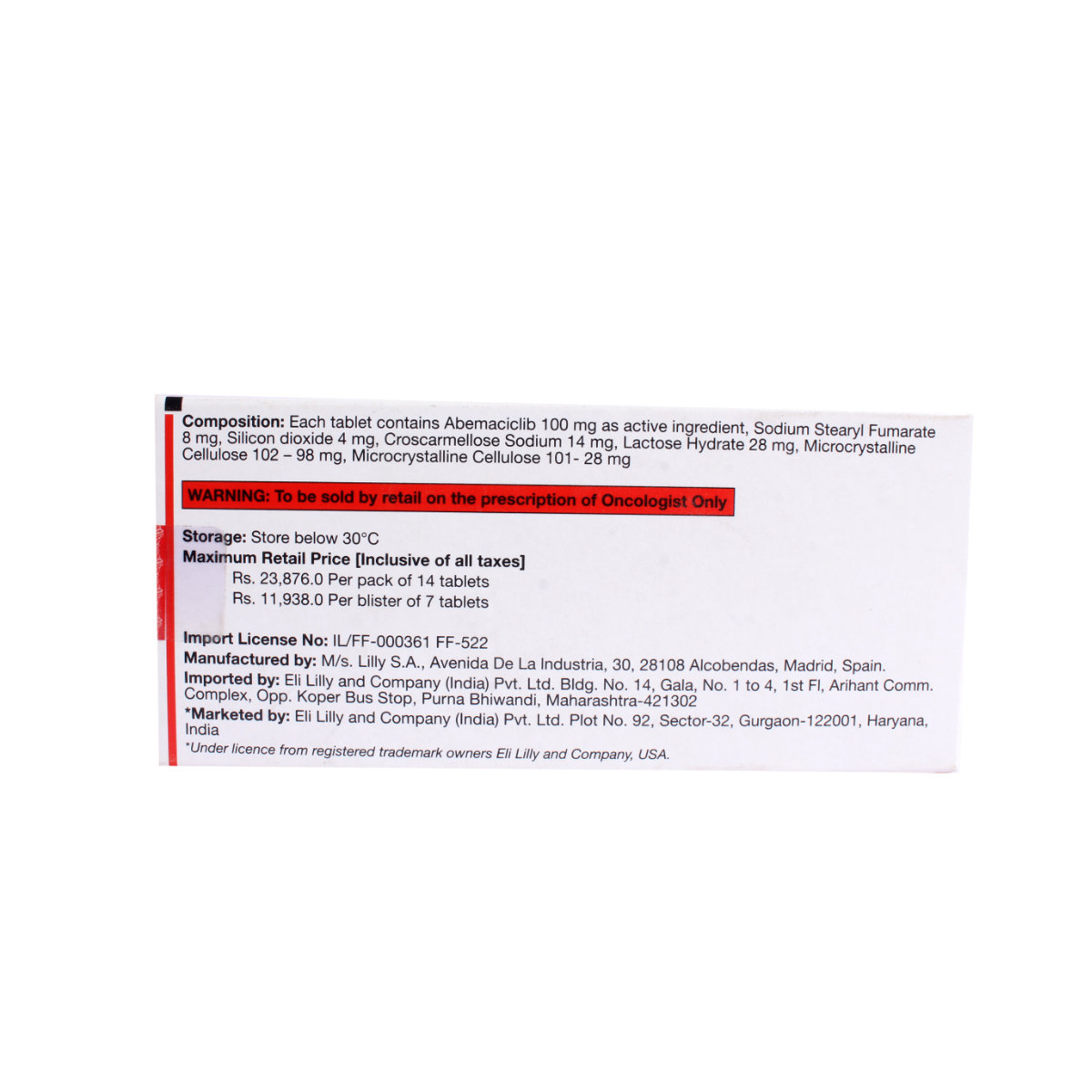 Ramiven 100 mg Tablet 7's, Pack of 1 TABLET Ramiven 100 mg Tablet 7's, Pack of 1 TABLET