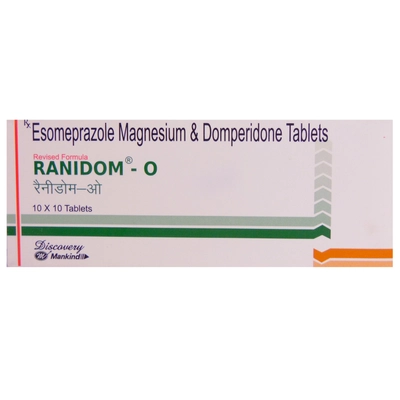 Ranidom O Tablet 10's, Pack of 10 TabletS