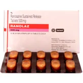 Ranolaz 500 Tablet 10's, Pack of 10 TABLETS