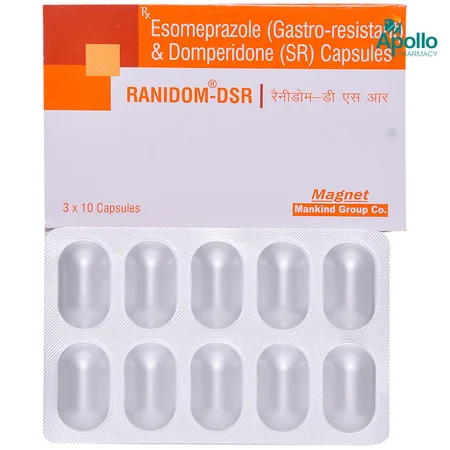 Ranidom-DSR Capsule 10's