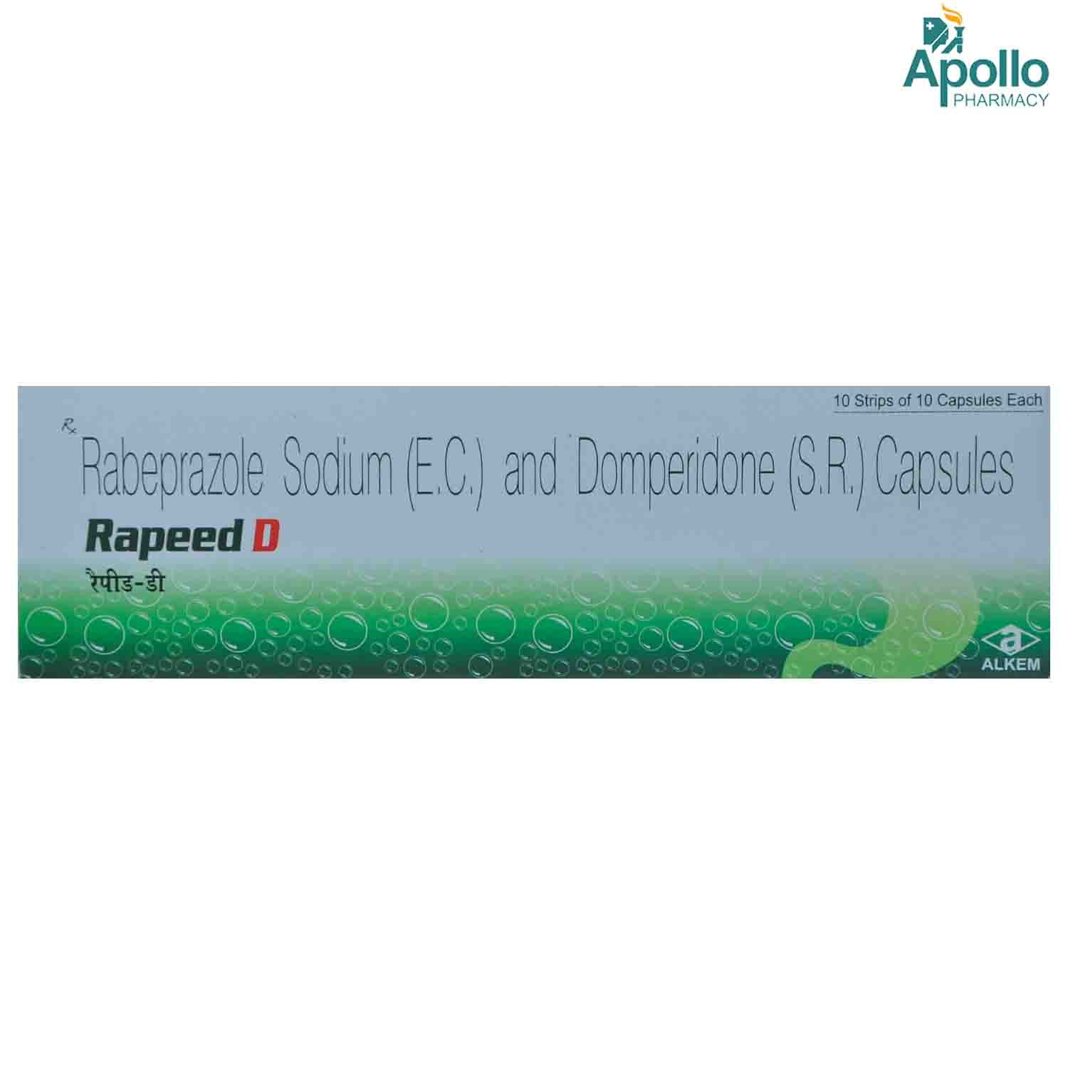 Rapeed D Capsule 10's, Pack of 10 Rapeed D Capsule 10's, Pack of 10