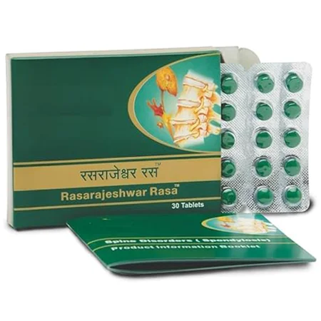 Dhootapapeshwar Rasarajeshwar Rasa, 30 Tablets