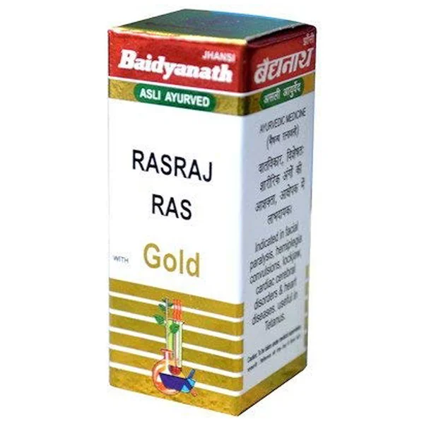 Shree Baidyanath Rasraj Ras Gold, 10 Tablets