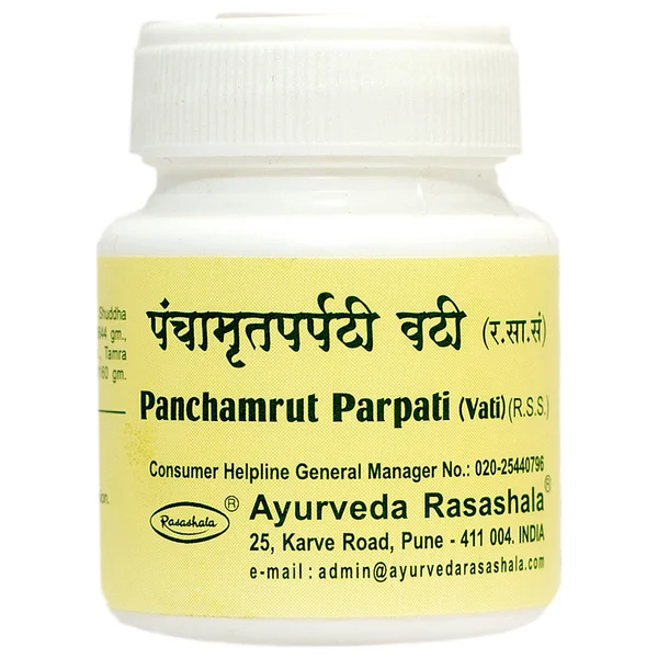 Rasashala Panchamrutparpati, 60 Tablets