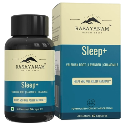 Rasayanam Sleep+, 60 Capsules, Pack of 1