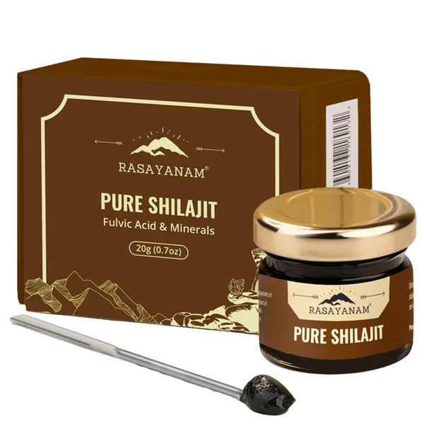 Rasayanam Pure Shilajit, 20 gm, Pack of 1