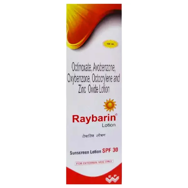 Raybarin Spf-30 Sunscreen Lotion 100 ml