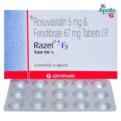 Razel-F 5 Tablet 10's, Pack of 10 TABLETS