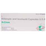 RCINEX R CIN + INH 450MG CAPSULE, Pack of 10 CAPSULES