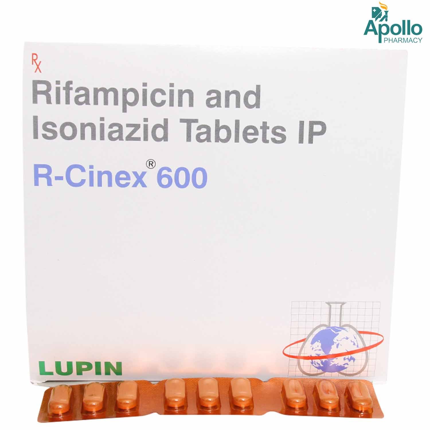 R-Cinex 600 Tablet 3's, Pack of 3 R-Cinex 600 Tablet 3's, Pack of 3