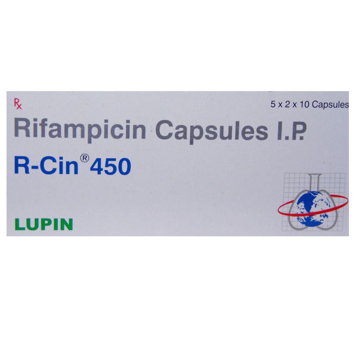 Buy R-Cin 450 Capsule 10's Online