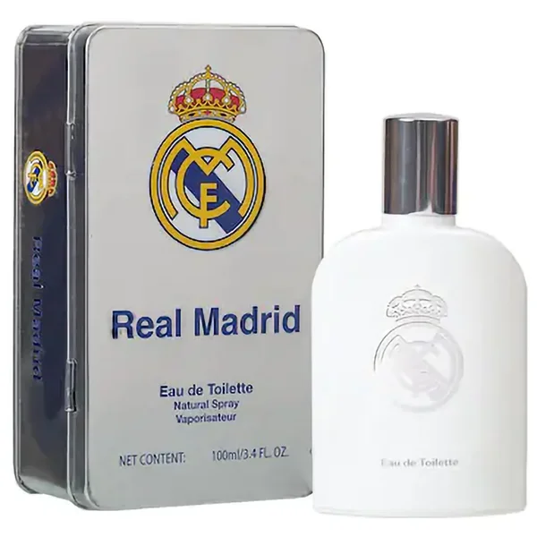 Real Madrid Eau De Toilette, 100 ml Tin