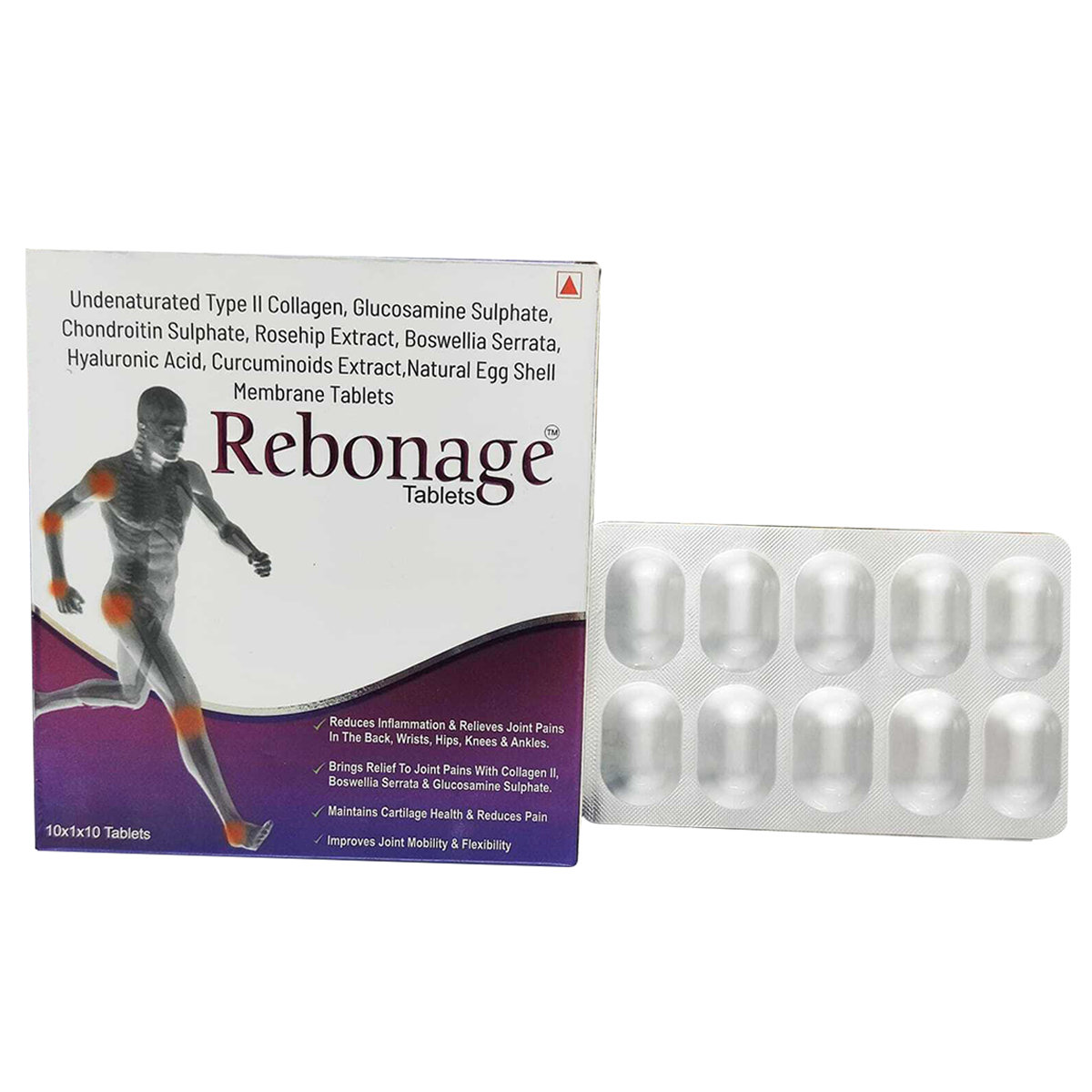 Buy Rebonage Tablet 10's | 19 Minutes Delivery | Apollo Pharmacy