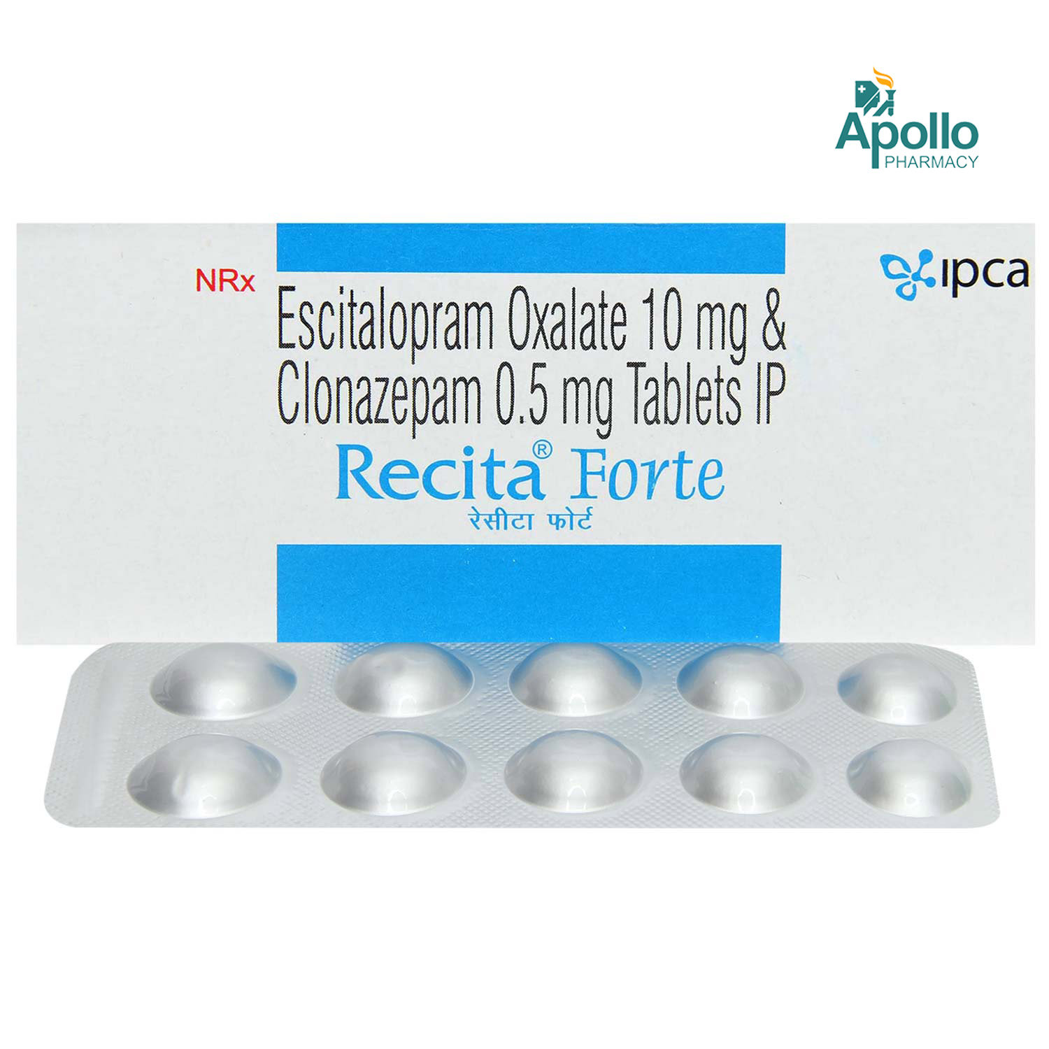 Recita Forte Tablet 10's, Pack of 10 TABLETS Recita Forte Tablet 10's, Pack of 10 TABLETS