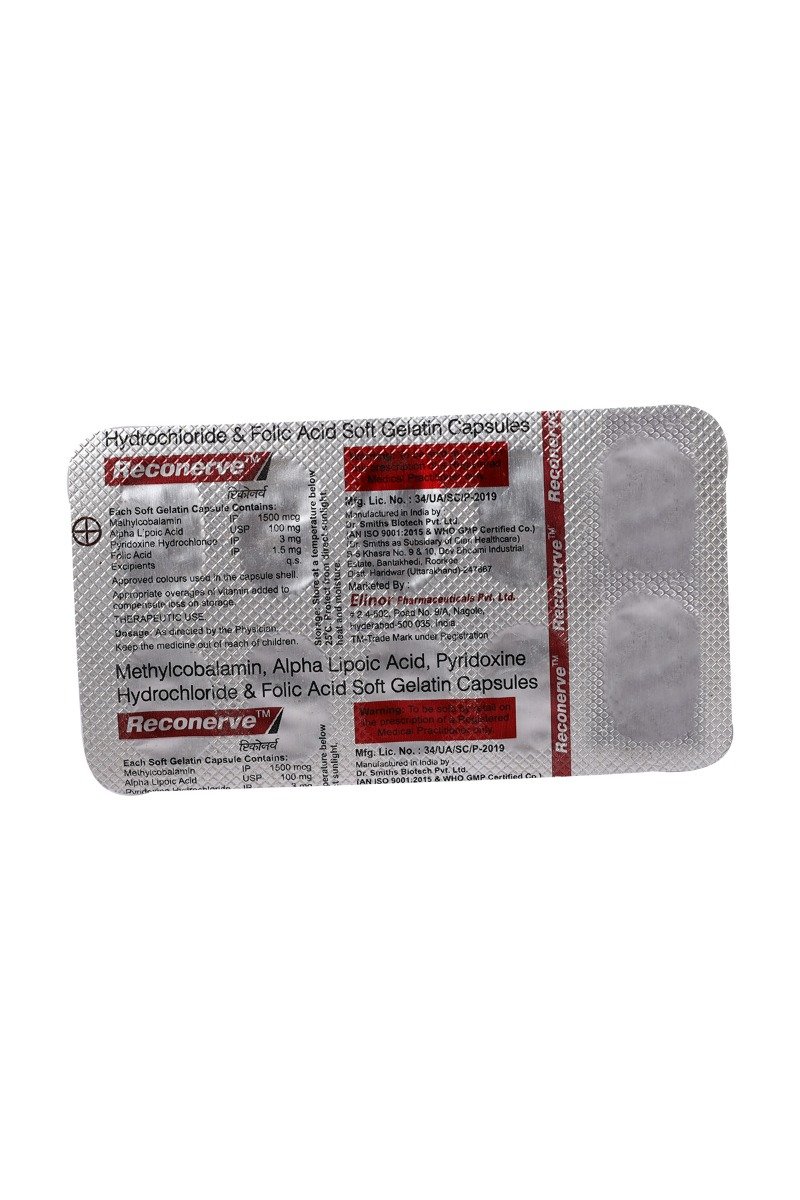 Reconerve Capsule 10's, Pack of 10 CAPSULES Reconerve Capsule 10's, Pack of 10 CAPSULES