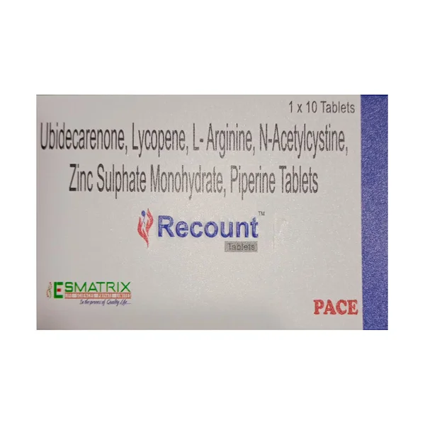 Recount Capsule 10's, Pack of 10 CAPSULES