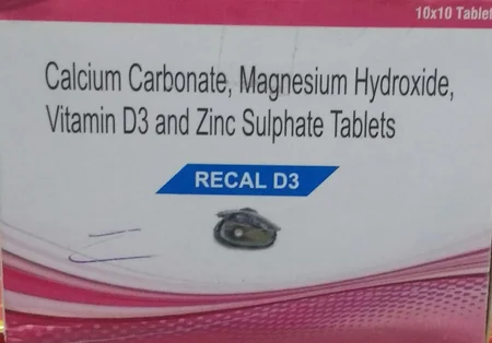 Recal D3 Tablet 10's
