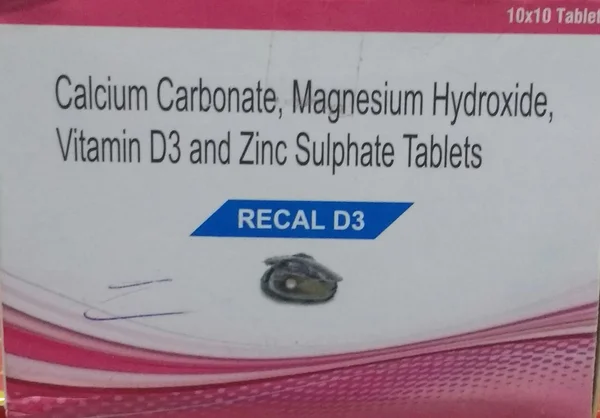 Recal D3 Tablet 10's