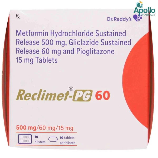 Reclimet PG 60 Tablet 10's