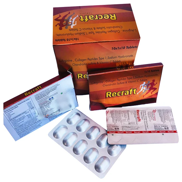 Recraft Tablet 10's, Pack of 10