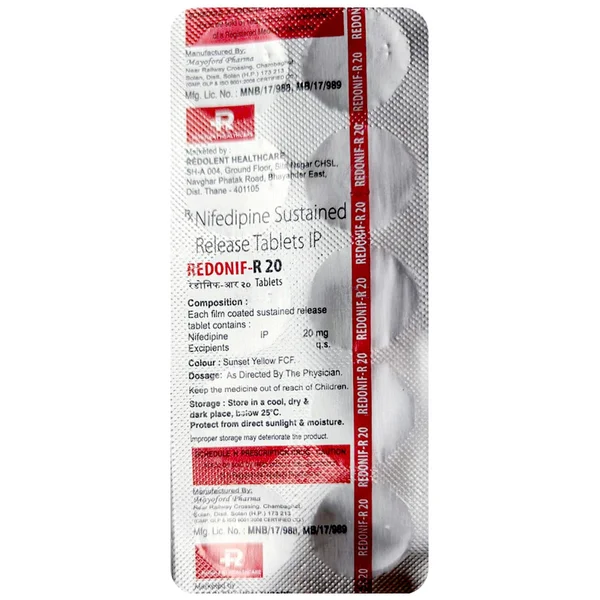 Redonif-R 20 Tablet 10's