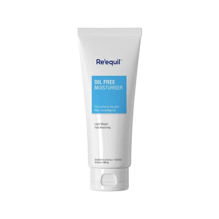 Re'equil Oil Free Moisturiser 100 gm | Hydrating Formula | Deep Nourishment & Moisturization| Lightweight | For Normal To Oily Skin
