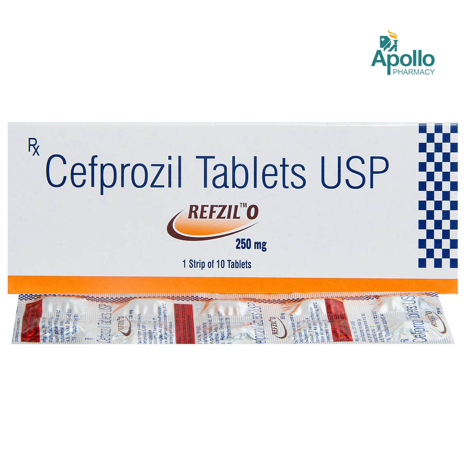 Refzil O 250 Tablet 10's, Pack of 10 TABLETS Refzil O 250 Tablet 10's, Pack of 10 TABLETS