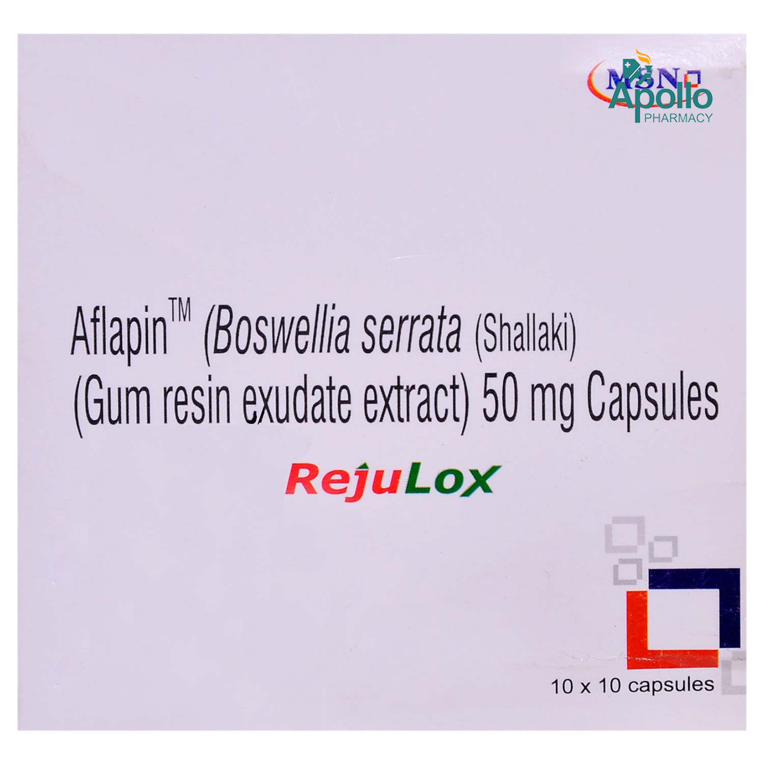 Buy REJULOX 50MG CAPSULE 10'S Online