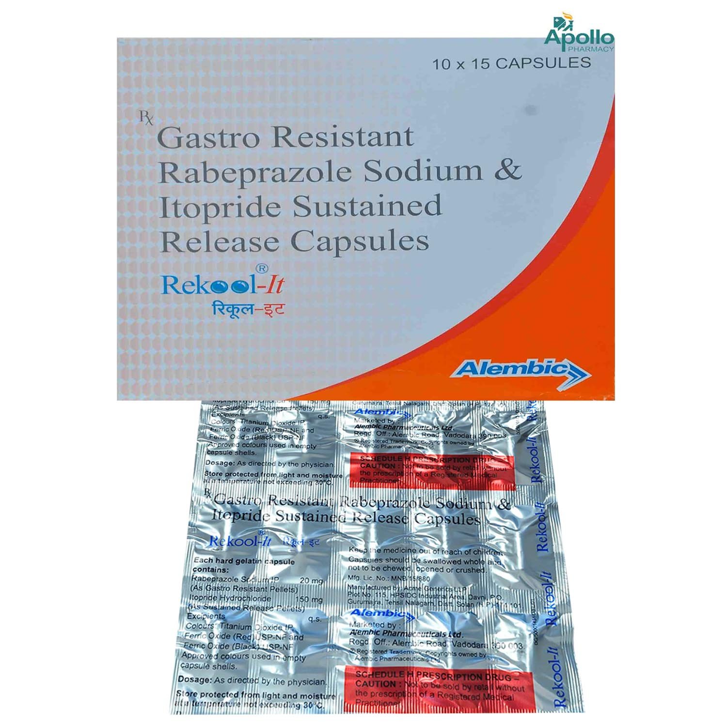 Rekool-It Capsule 15's, Pack of 15 Rekool-It Capsule 15's, Pack of 15