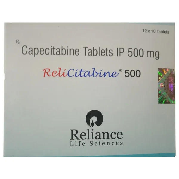 RELICITABINE 500MG TABLET 10'S, Pack of 10 TabletS