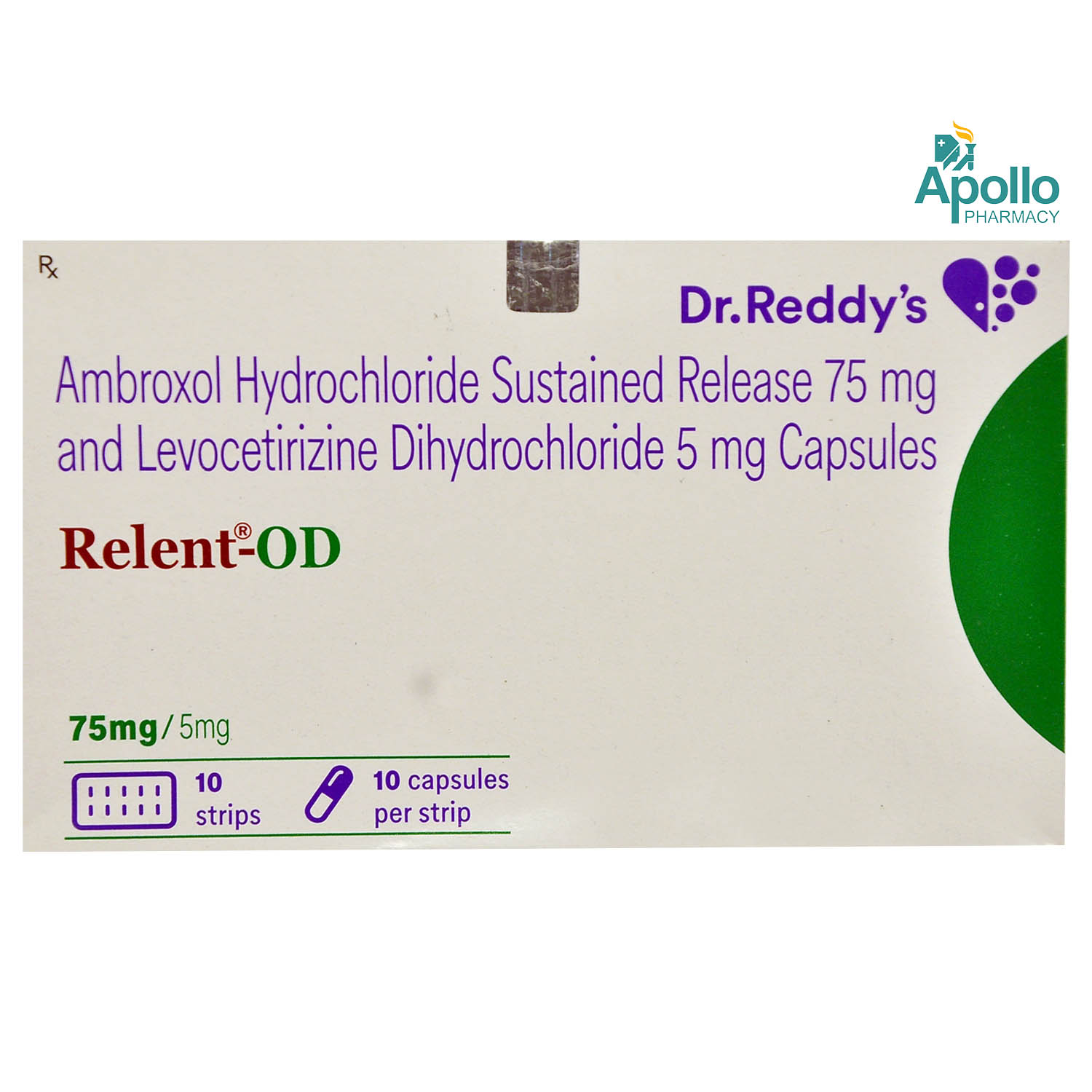 Relent OD Capsule Uses, Side Effects, Price Apollo Pharmacy