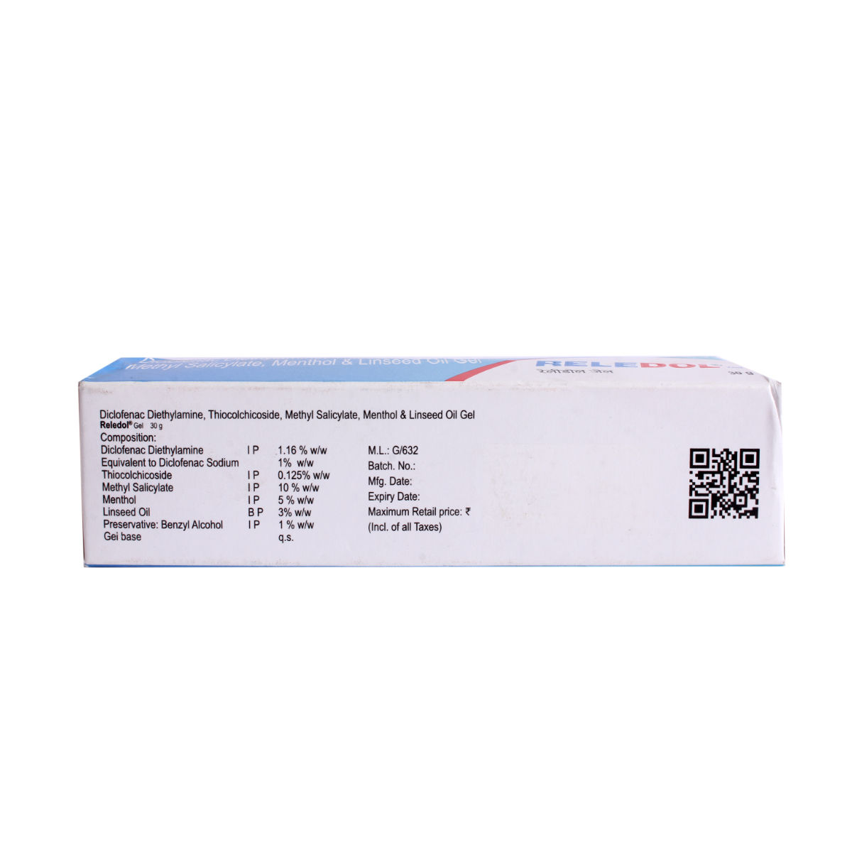 Reledol Gel 30 gm Price, Uses, Side Effects, Composition - Apollo Pharmacy