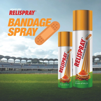 Relispray Bandage Spray, 75 gm, Pack of 1