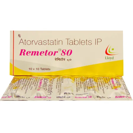 Remetor 80 Tablet 10's