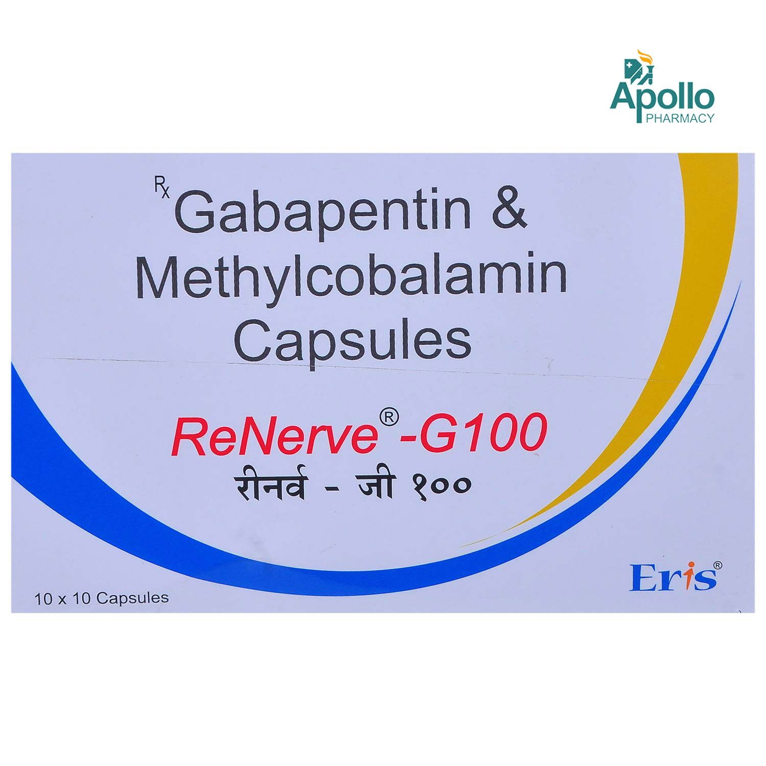 Renerve-G 100 Capsule 10's, Pack of 10 CAPSULES Renerve-G 100 Capsule 10's, Pack of 10 CAPSULES