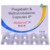 Renerve P Capsule 10's, Pack of 10 CAPSULES
