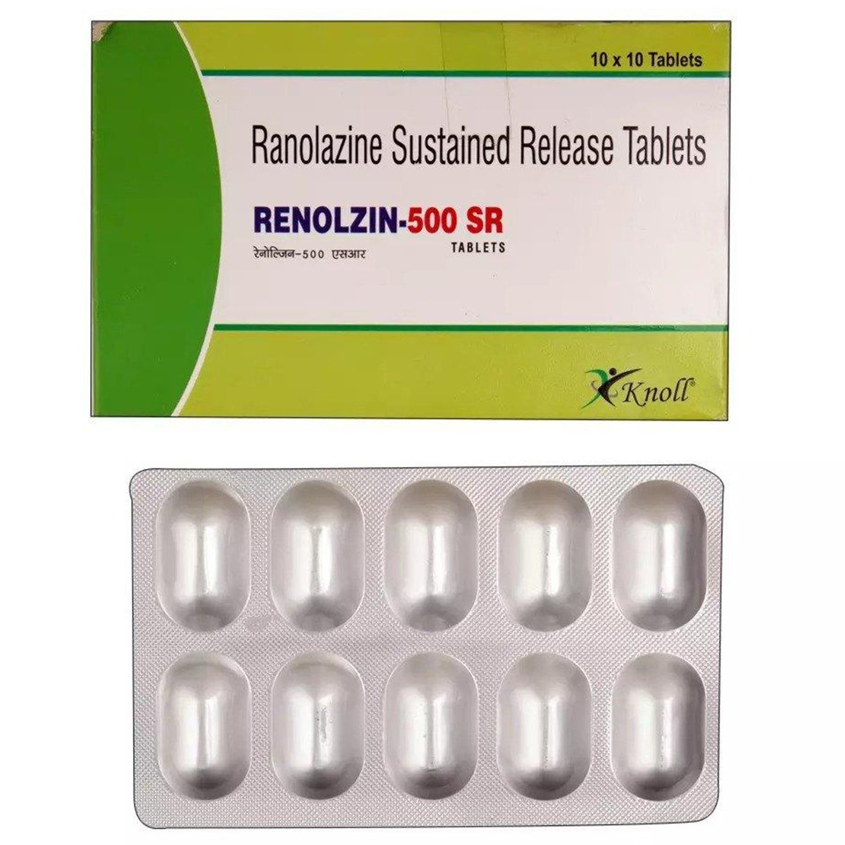 Renolzin-500 SR Tablet 10's, Pack of 10 TABLETS Renolzin-500 SR Tablet 10's, Pack of 10 TABLETS