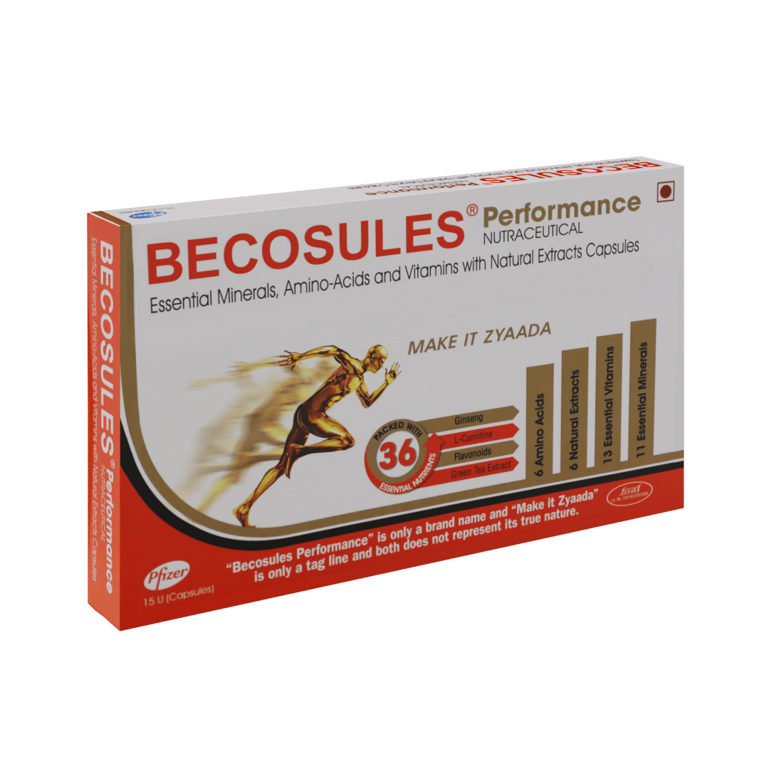 Becosules Performance Capsule 15's, Pack of 15 Becosules Performance Capsule 15's, Pack of 15
