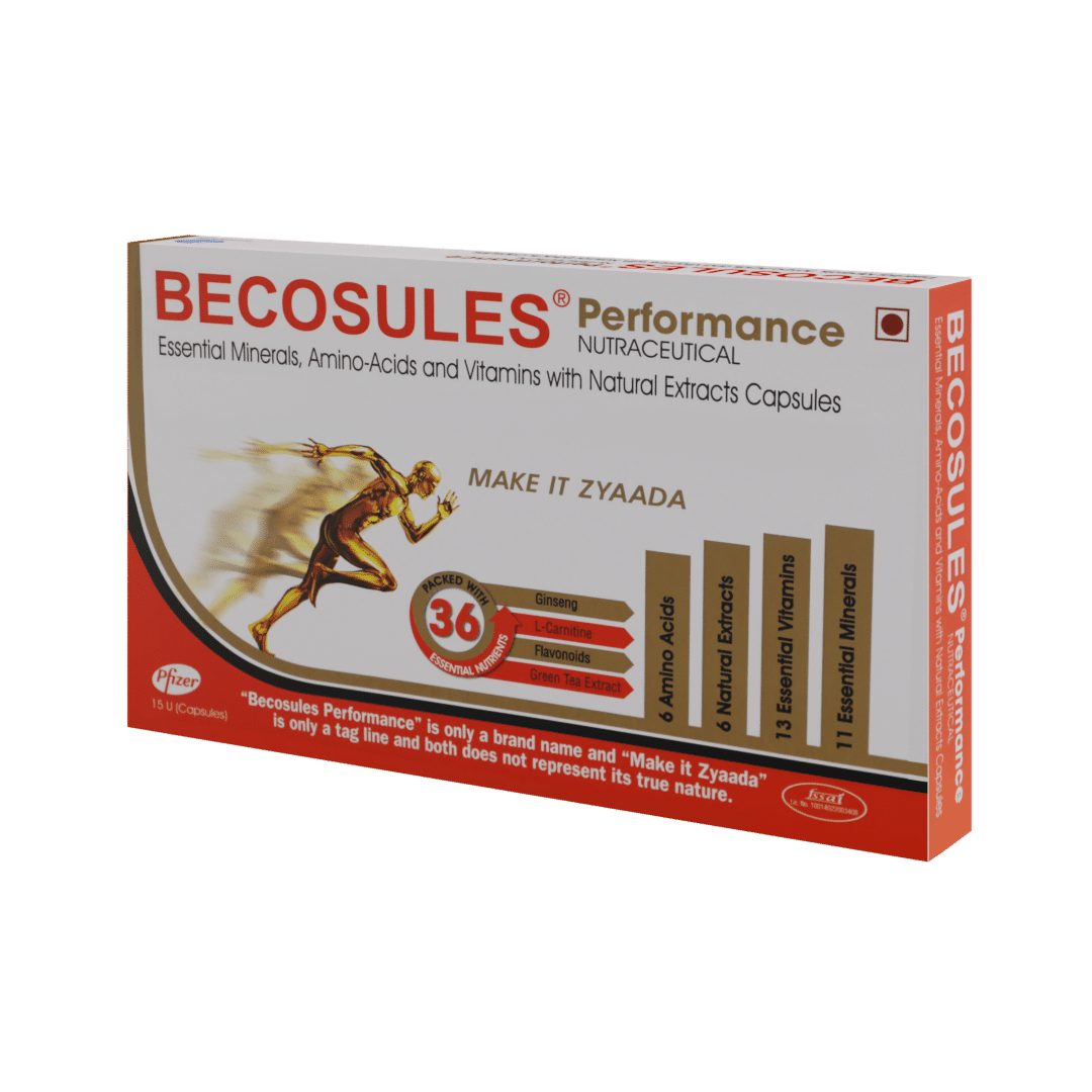 Becosules Performance Capsule 15's, Pack of 15 S
