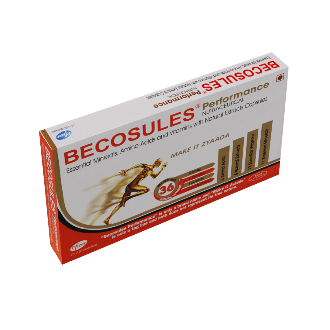 Becosules Performance Capsule 15's, Pack of 15 S