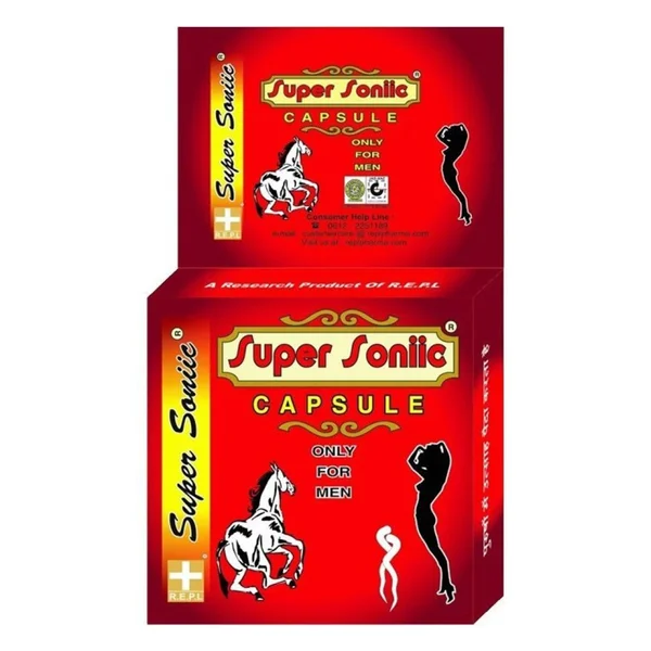 REPL Super SoniIc for Men, 4 Capsules