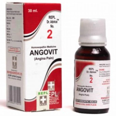 REPL Dr. Advice No.2 Angovit Drops, 30 ml, Pack of 1