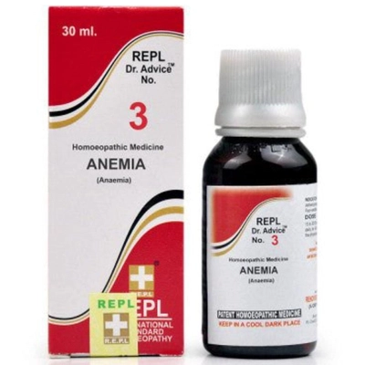 REPL Dr. Advice No.3 Anemia Drops, 30 ml, Pack of 1