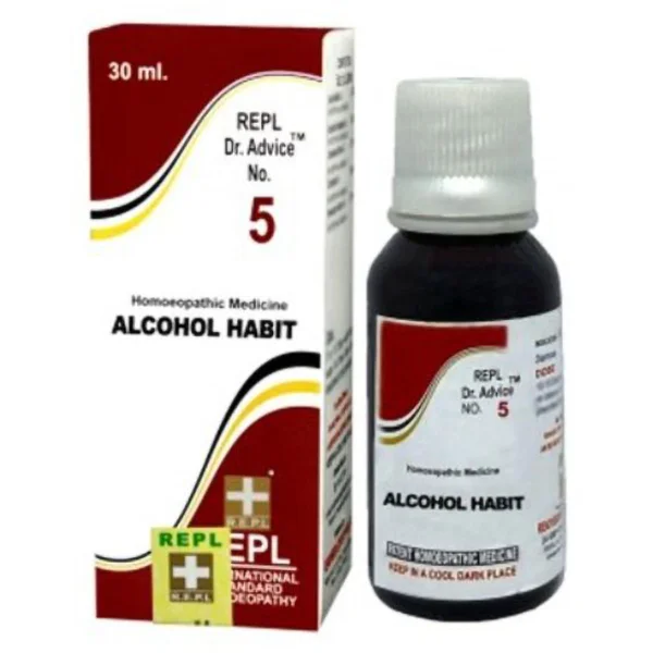 REPL Dr. Advice No.5 Alcohol Habit Drops, 30 ml