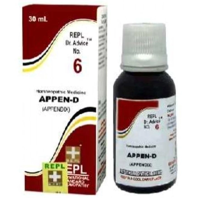 REPL Dr. Advice No.6 Appen-D Drops, 30 ml, Pack of 1