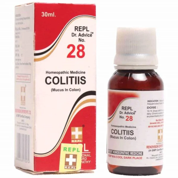 REPL Dr. Advice No.28 Colitis Drops, 30 ml